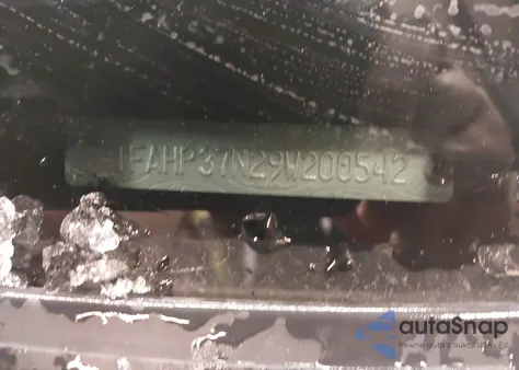 2009 Ford Focus Sel из США, поврежденный, VIN 1FAHP37N29W200542